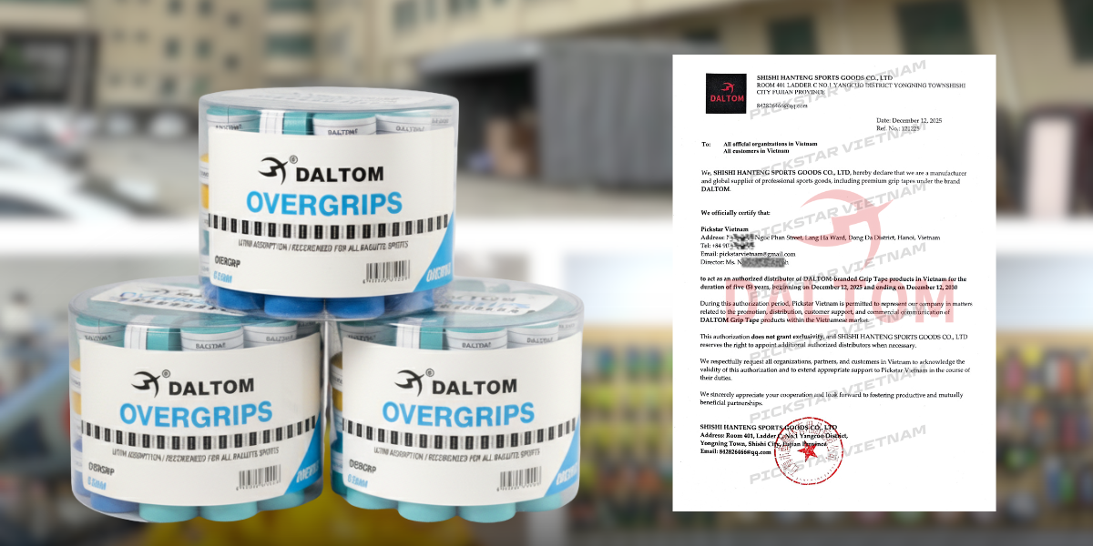 Pickstar Việt Nam trở thành đơn vị đầu tiên được DALTOM cấp chứng nhận phân phối chính hãng tại Việt Nam