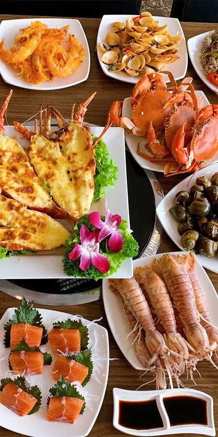 HẢI SẢN BƠI SỐNG