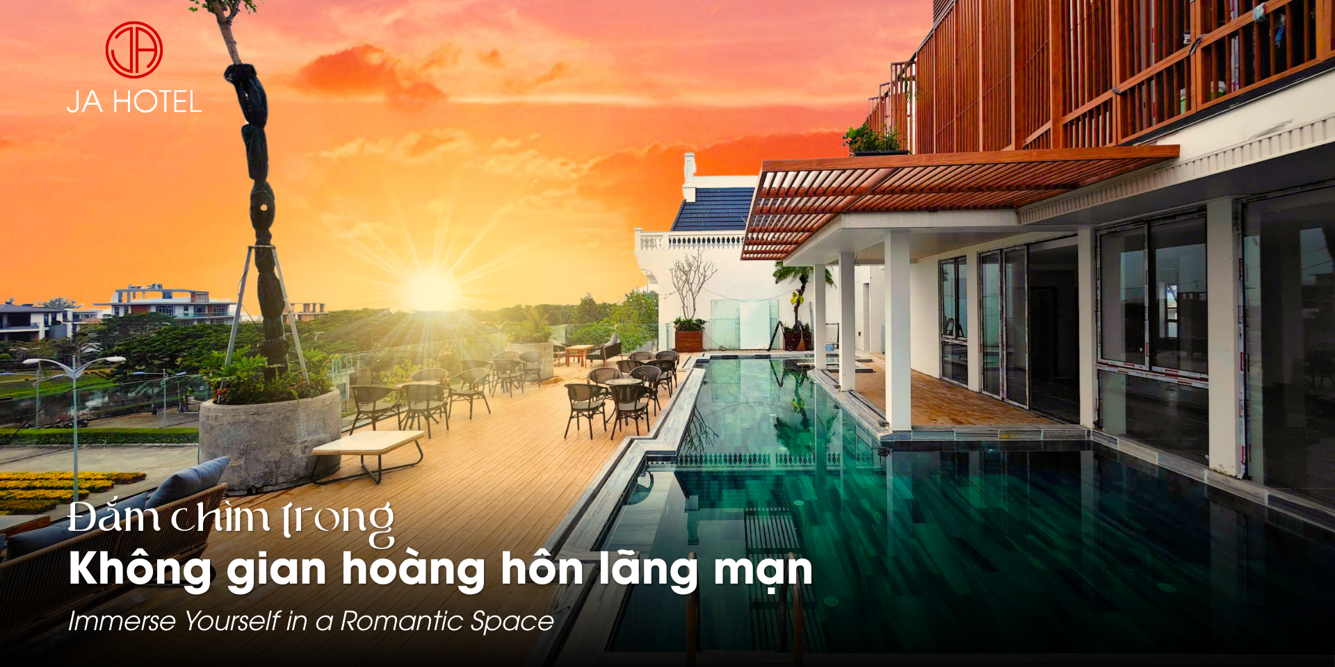 ĐẮM CHÌM TRONG KHÔNG GIAN HOÀNG HÔN LÃNG MẠN TẠI HA HOTEL