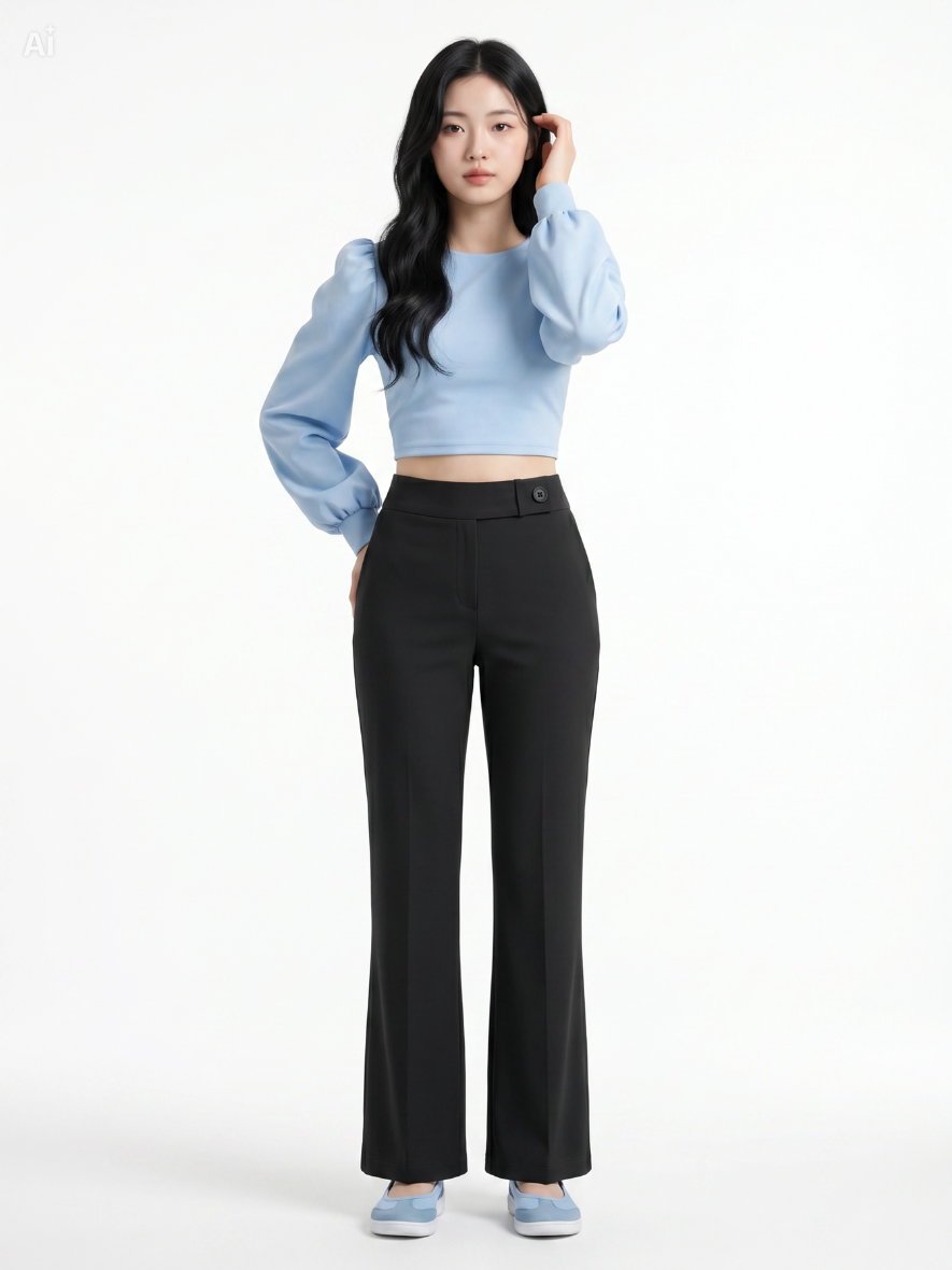 Quần Tây Nữ GEO Ống Suông N2
