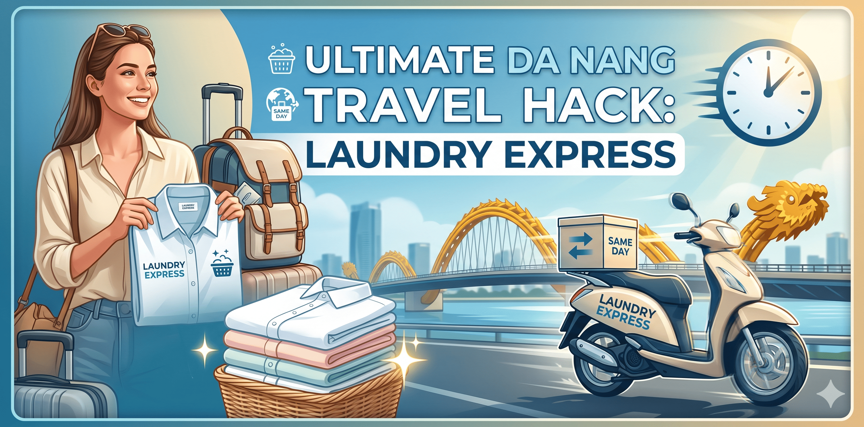 Ultimate Travel Hack in Da Nang: Why Laundry Express is a Lifesaver for Tourists