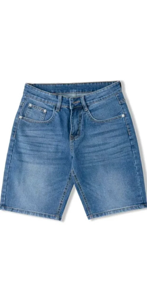 Quần short jean nam