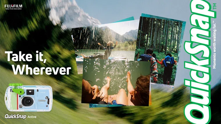 Fujifilm ra mắt QuickSnap Active™ và QuickSnap Black and White™ — Mừng sinh nhật 40 năm huyền thoại QuickSnap!