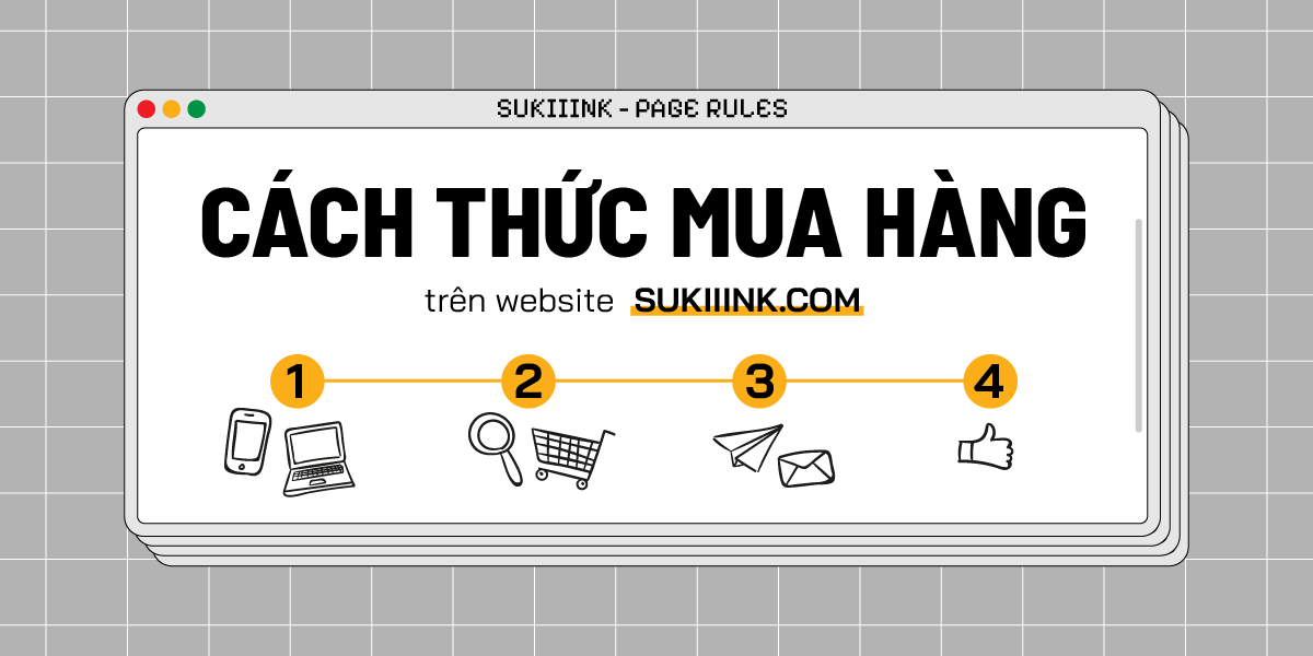 CÁCH THỨC MUA HÀNG tại SUKIIINK