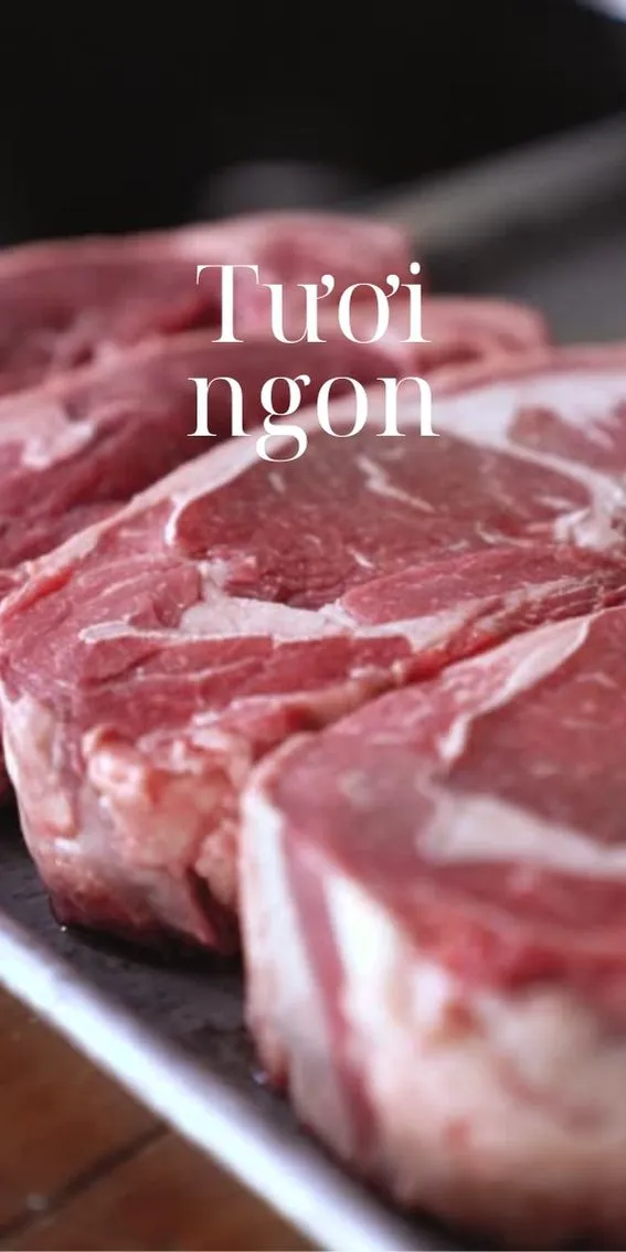 Thịt tươi sống